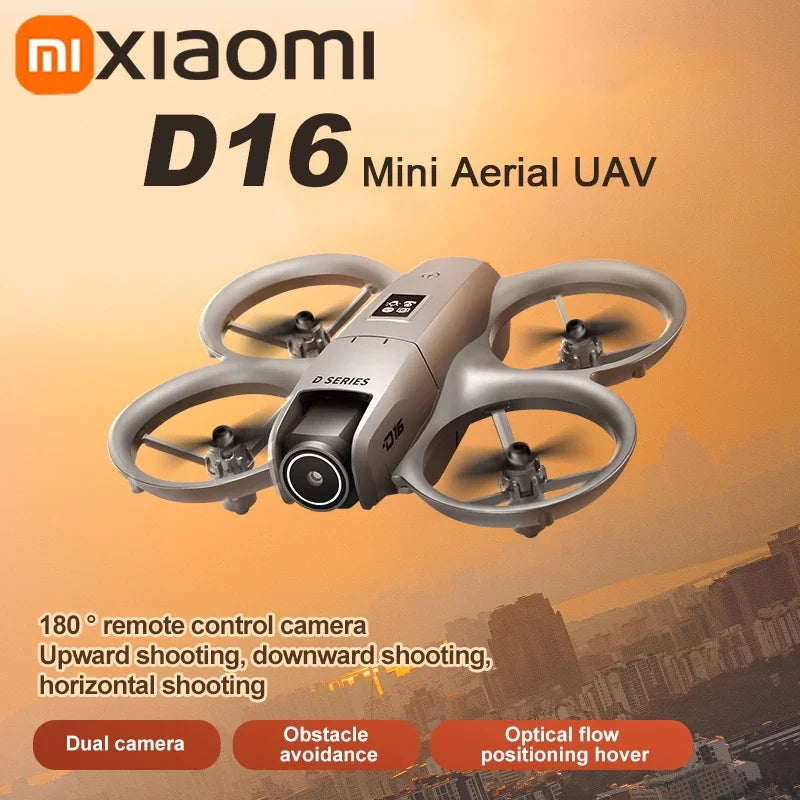 Xiaomi D16 Drone 8K – Double caméra, GPS, évitement d’obstacles et vol pro sans compromis !