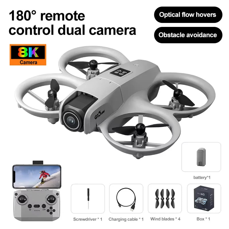 Xiaomi Original GT3 Drone 8K 5G GPSPhotography Remote Control Professional HD Aerial Aircraft HD Dual Camera Quadcopter Toy UAV