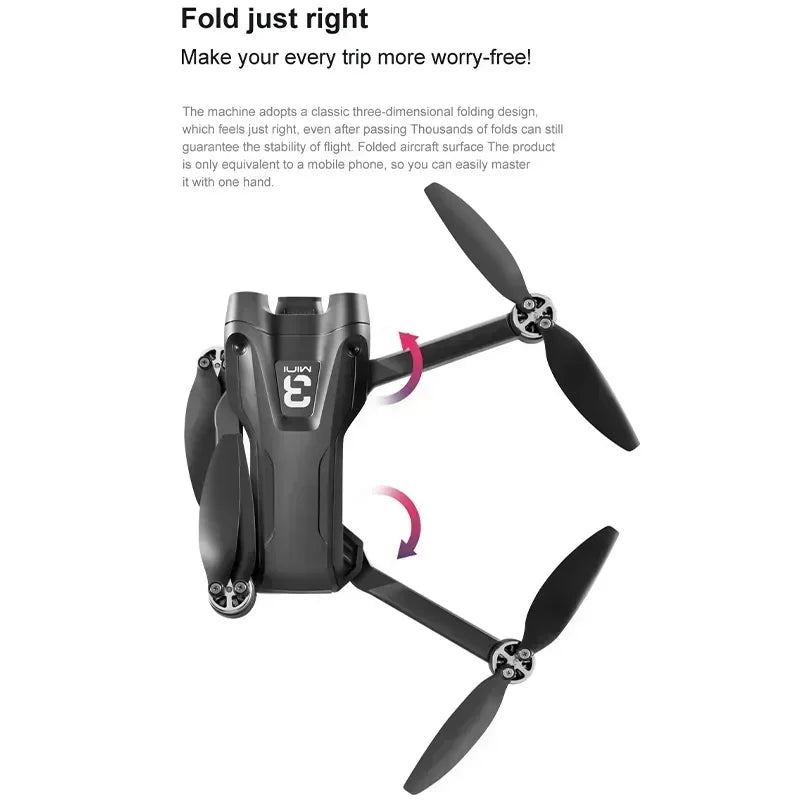 Xiaomi Z908 Pro MAX Drone 8K Professional Dual Camera GPS FPV Brushless Motor Optical Flow Hovering Folding Quadcopter 10000M