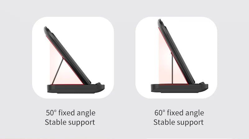 Chargeur 3-en-1 Sans Fil – Station rapide pliable pour iPhone, Apple Watch & AirPods !