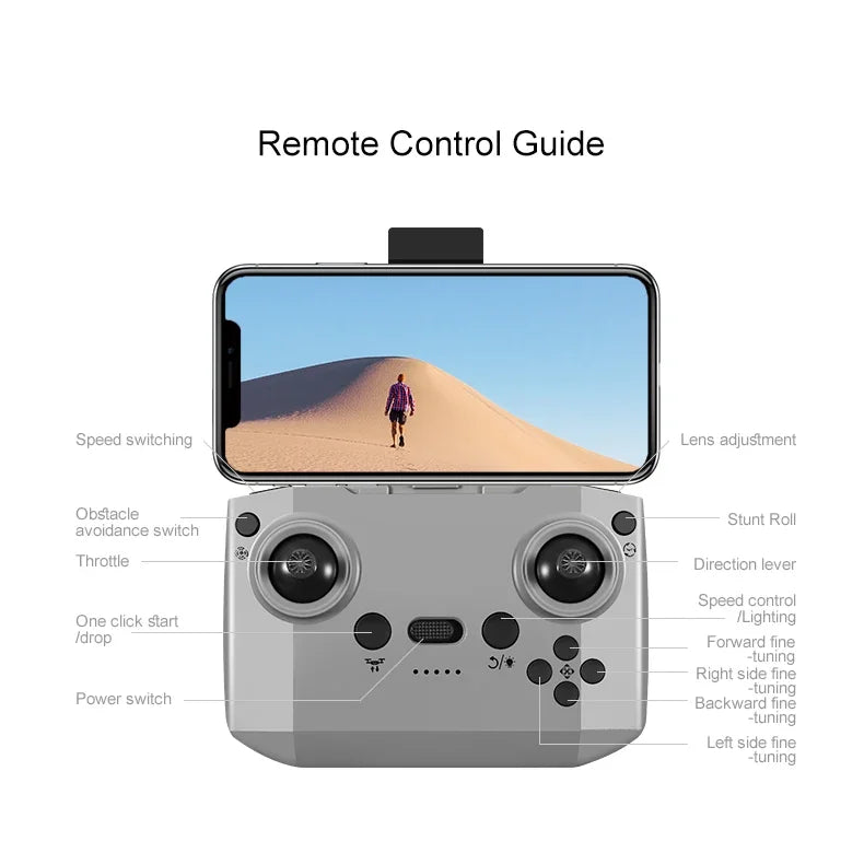 Xiaomi D16 Drone 8K – Double caméra, GPS, évitement d’obstacles et vol pro sans compromis !