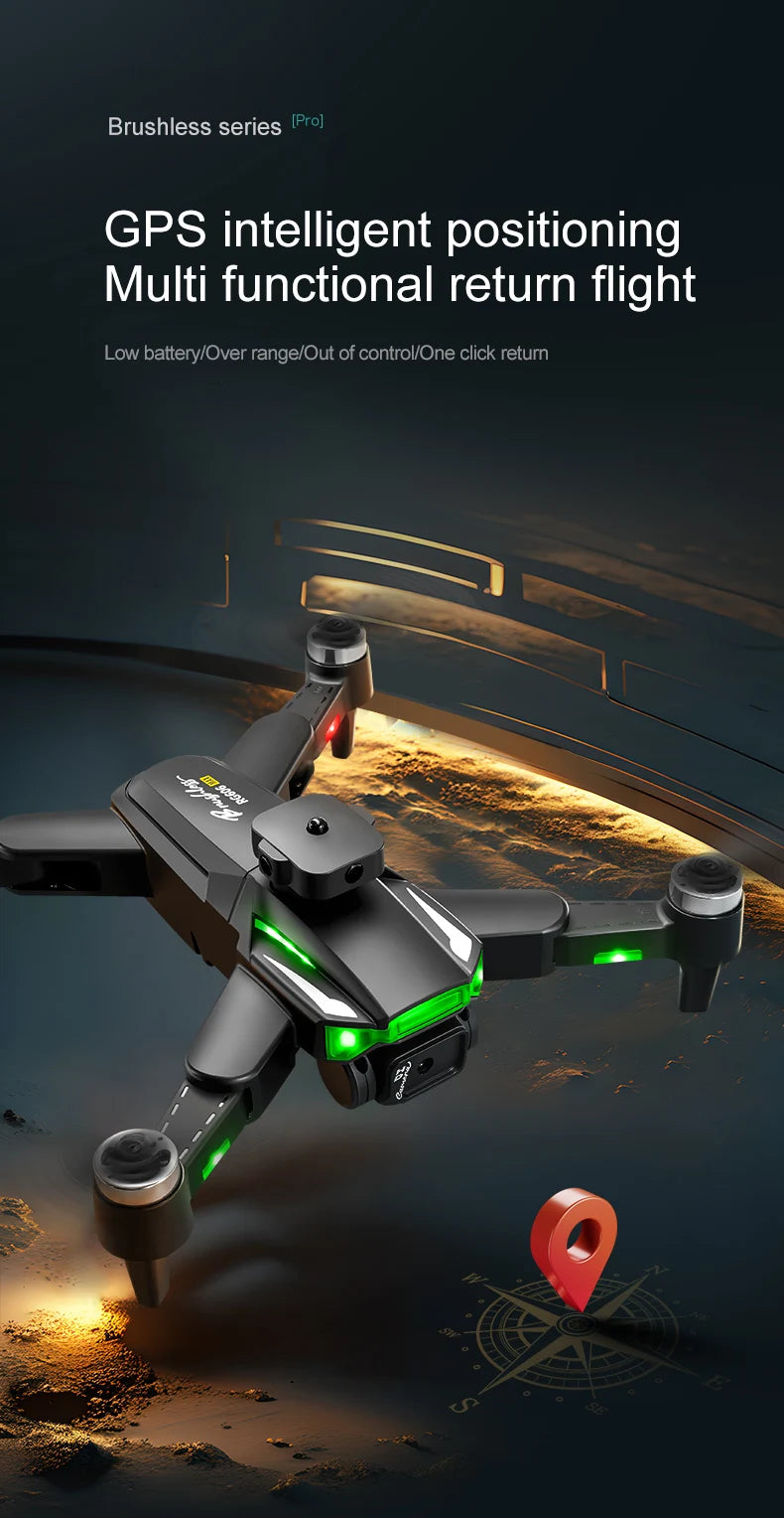 Xiaomi RG606 Drone 8K – Double caméra, GPS & vol pro ultra stable avec évitement d’obstacles !
