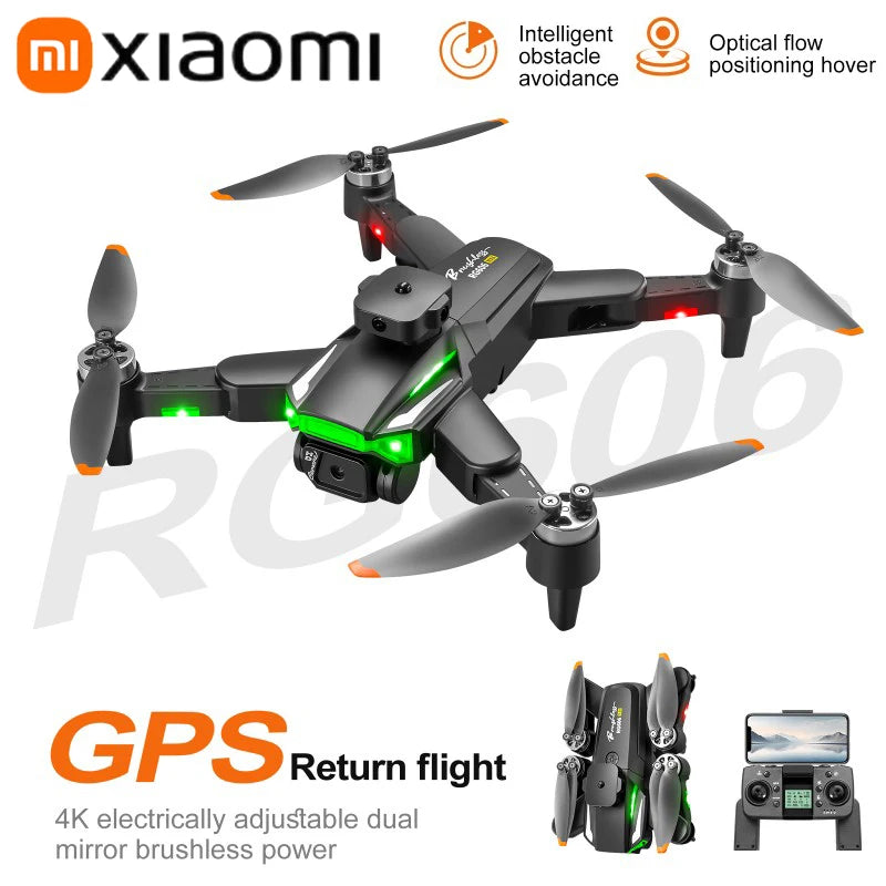 Xiaomi RG606 Drone 8K – Double caméra, GPS & vol pro ultra stable avec évitement d’obstacles !