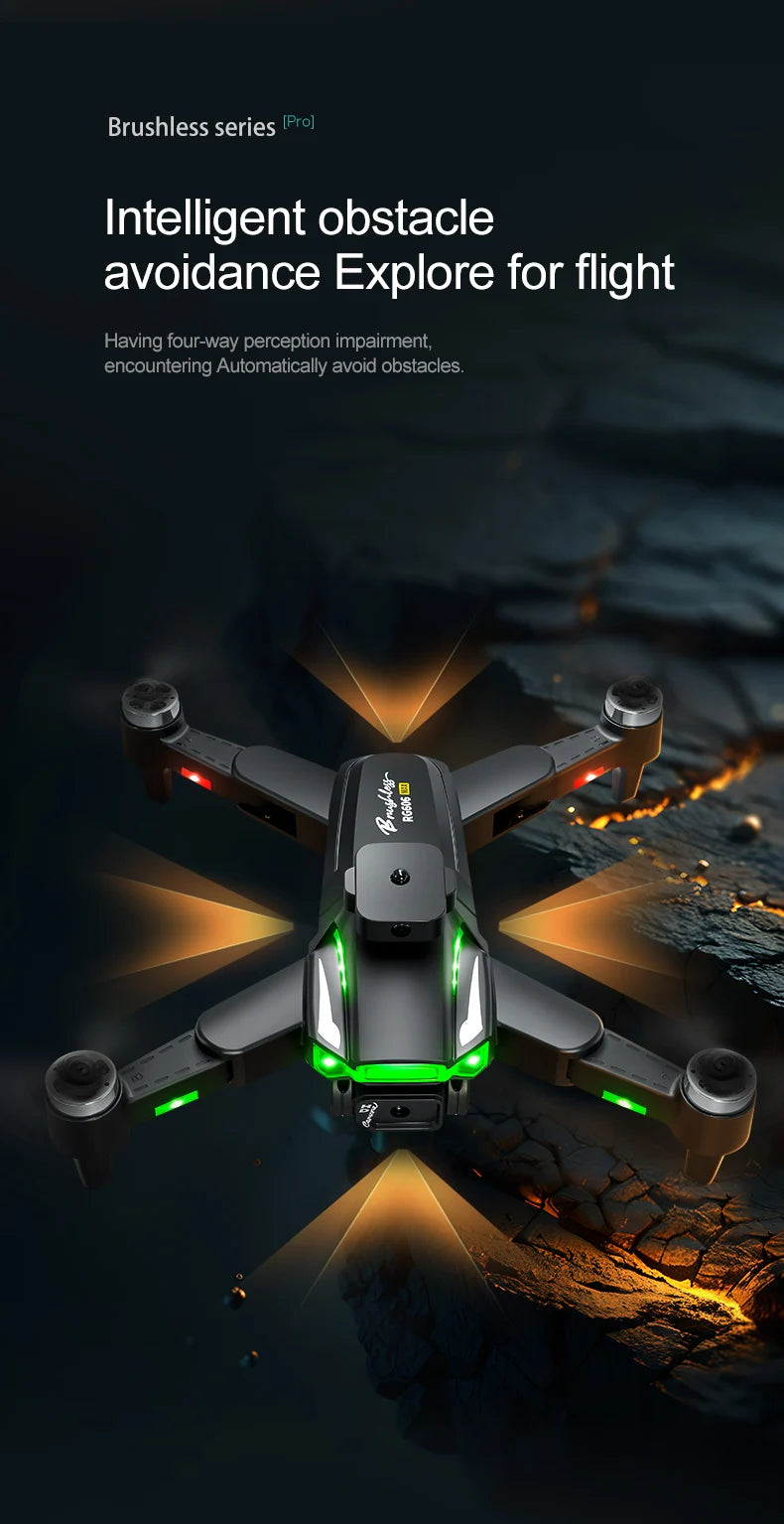 Xiaomi RG606 Drone 8K – Double caméra, GPS & vol pro ultra stable avec évitement d’obstacles !