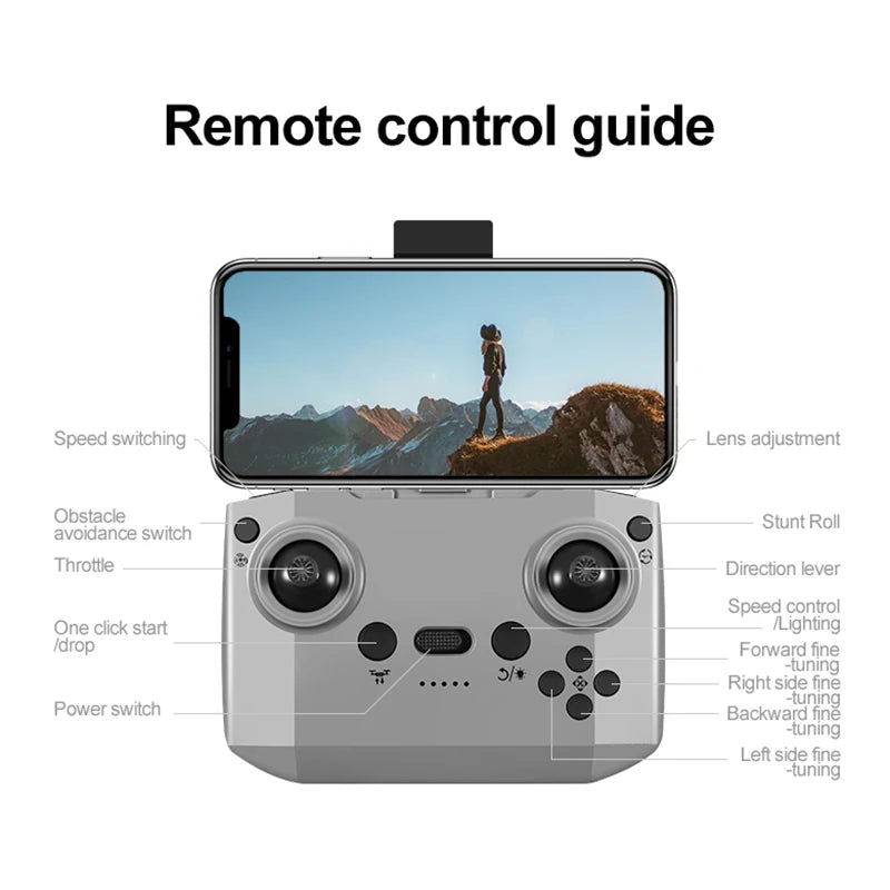 Xiaomi Original GT3 Drone 8K 5G GPSPhotography Remote Control Professional HD Aerial Aircraft HD Dual Camera Quadcopter Toy UAV