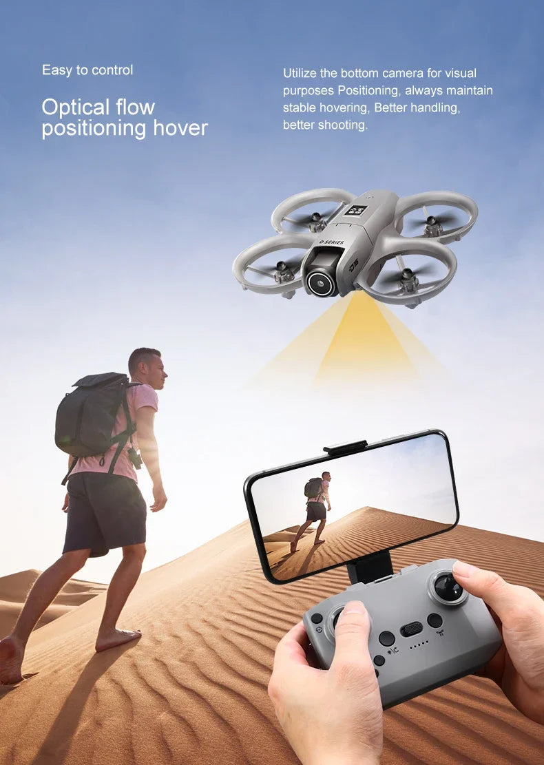 Xiaomi D16 Drone 8K – Double caméra, GPS, évitement d’obstacles et vol pro sans compromis !