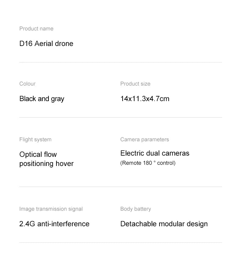 Xiaomi D16 Drone 8K – Double caméra, GPS, évitement d’obstacles et vol pro sans compromis !