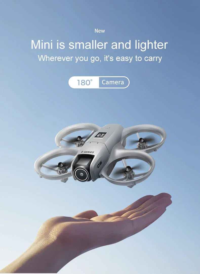 Xiaomi D16 Drone 8K – Double caméra, GPS, évitement d’obstacles et vol pro sans compromis !