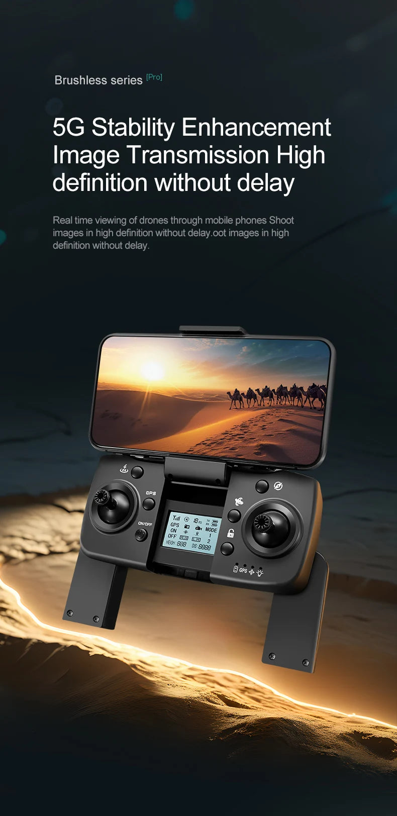 Xiaomi RG606 Drone 8K – Double caméra, GPS & vol pro ultra stable avec évitement d’obstacles !