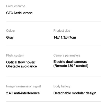 Xiaomi Original GT3 Drone 8K 5G GPSPhotography Remote Control Professional HD Aerial  Aircraft HD Dual Camera Quadcopter Toy UAV